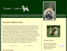 Tablet Screenshot of cairn-ladys.de